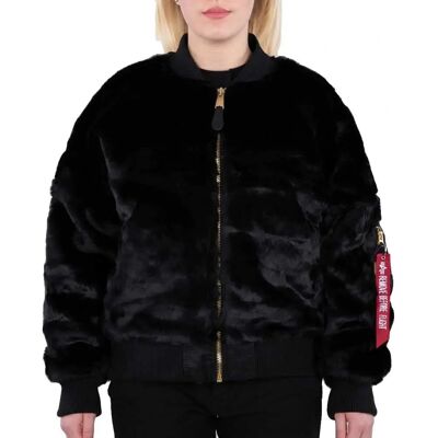 Chaqueta para Mujer ALPHA INDUSTRIES Ma- Negro - Bomber jacket Chaqueta para Mujer ALPHA INDUSTRIES Ma- Negro - Bomber jacket
