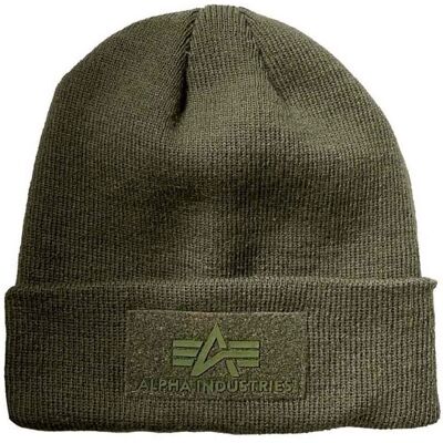 Alpha Industries Vlc Beanie (118943) - zielony (118943-257) Alpha Industries Vlc Beanie (118943) - zielony (118943-257)
