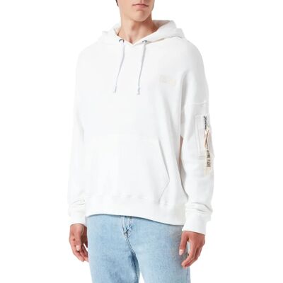 Sweat à capuche en coton biologique Alpha Industries - Coupe régulière - Automne/Hiver Sweat à capuche en coton biologique Alpha Industries - Coupe régulière - Automne/Hiver
