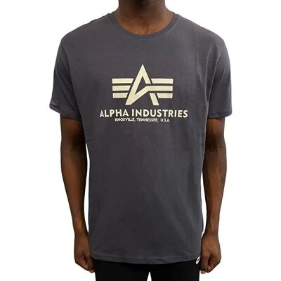 Alpha Industries Męska Podstawowa Koszulka - 2 szt. Alpha Industries Męska Podstawowa Koszulka - 2 szt.