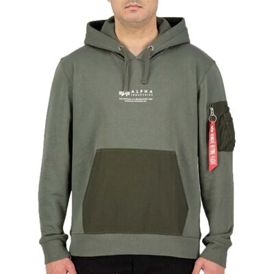 Alpha Industries L Nylon Hoodie - Sweat à capuche Alpha Industries L Nylon Hoodie - Sweat à capuche