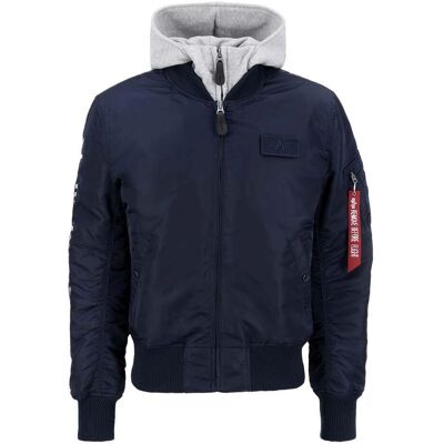 Alpha Industries Ma-1 D-tec Se Jacke (133104) blau Alpha Industries Ma-1 D-tec Se Jacke (133104) blau