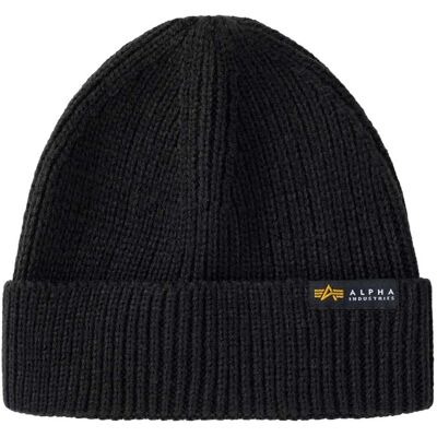 Alpha Industries Dockers Beanie (138905-003) schwarz Alpha Industries Dockers Beanie (138905-003) schwarz