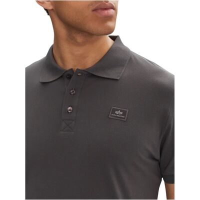 Alpha Industries X-Fit Polo - Regular Fit, Vintage Grau Alpha Industries X-Fit Polo - Regular Fit, Vintage Grau
