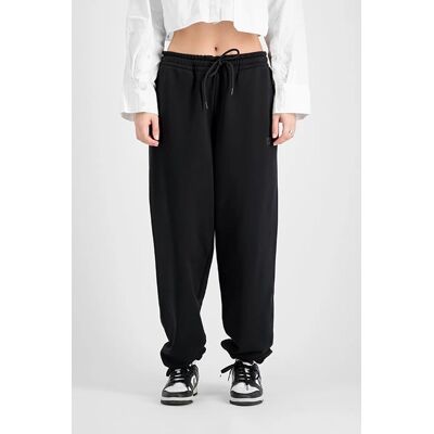 Alpha Industries Kvinde - Jogger Alpha Essentials RL - Sorte joggingbukser Alpha Industries Kvinde - Jogger Alpha Essentials RL - Sorte joggingbukser