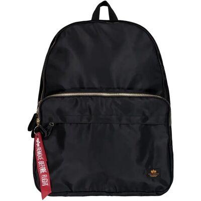 Alpha Industries Crew Backpack - Plecak - Czarny Alpha Industries Crew Backpack - Plecak - Czarny