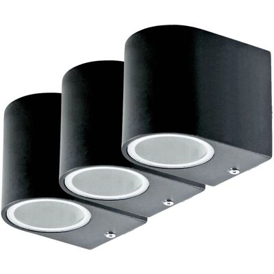ETC-SHOP - Downlight Set 3 - Alluminio - Applique da parete ETC-SHOP - Downlight Set 3 - Alluminio - Applique da parete