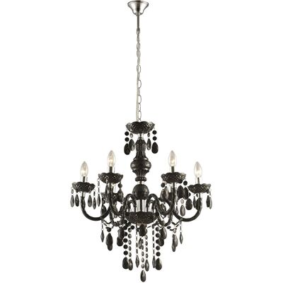ETC-SHOP - Lampadario - Nero - LED Incluso - Chandelier ETC-SHOP - Lampadario - Nero - LED Incluso - Chandelier
