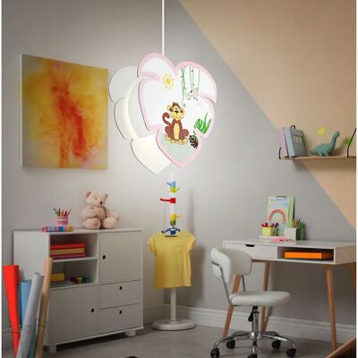 ETC-SHOP - MONKEY - Multicolor - Lampada a sospensione a soffitto ETC-SHOP - MONKEY - Multicolor - Lampada a sospensione a soffitto