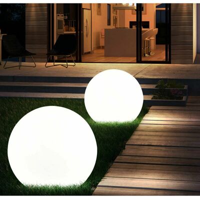 ETC-SHOP - Solar Sphere LED Lights - Colore: Nero/Bianco - Materiale: Plastica - Fonte di alimentazione: Solare - Luci esterne LED ETC-SHOP - Solar Sphere LED Lights - Colore: Nero/Bianco - Materiale: Plastica - Fonte di alimentazione: Solare - Luci esterne LED
