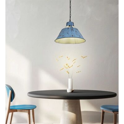 ETC-SHOP - IndustrialBluePendant - BlueAntique - 45cm diam - Lampada a soffitto ETC-SHOP - IndustrialBluePendant - BlueAntique - 45cm diam - Lampada a soffitto
