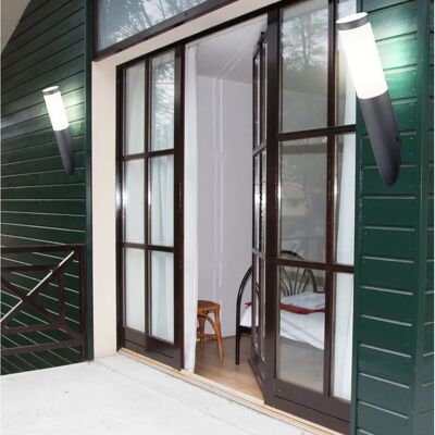 ETC-SHOP - Set di 2 applique esterno - Stainless steel - Outdoor Wall Light ETC-SHOP - Set di 2 applique esterno - Stainless steel - Outdoor Wall Light