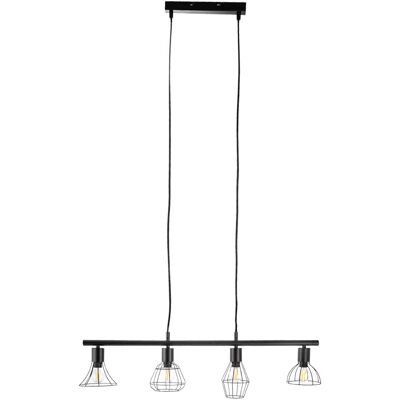 ETC-SHOP - Gabbia RGB Dimmerabile - Nero - Lampada a soffitto ETC-SHOP - Gabbia RGB Dimmerabile - Nero - Lampada a soffitto