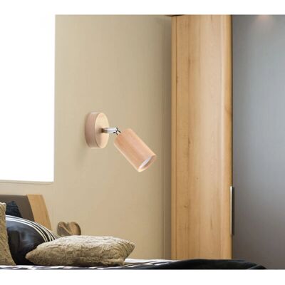 ETC-SHOP - Faretto - Naturbraun - Wandleuchte ETC-SHOP - Faretto - Naturbraun - Wandleuchte