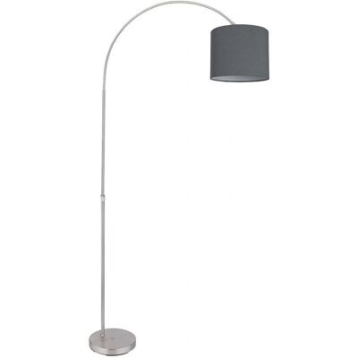 ETC-SHOP - Arc Floor Lamp - Grigio - Altezza regolabile ETC-SHOP - Arc Floor Lamp - Grigio - Altezza regolabile