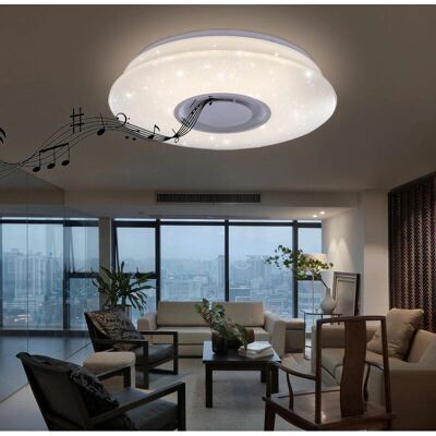 ETC-SHOP - LED Music - Sternen-Effekt - Deckenleuchte mit Bluetooth ETC-SHOP - LED Music - Sternen-Effekt - Deckenleuchte mit Bluetooth