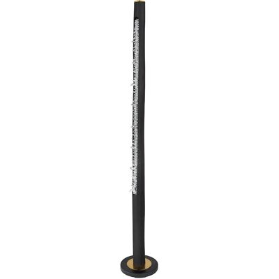 ETC-SHOP - LED Crystal - Schwarz - Holz - Stehlampe ETC-SHOP - LED Crystal - Schwarz - Holz - Stehlampe