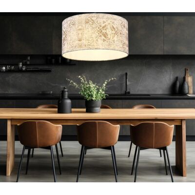 ETC-SHOP - Suspension - Black - 40x150cm - Pendant lamp ETC-SHOP - Suspension - Black - 40x150cm - Pendant lamp