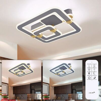 ETC-SHOP plafoniera LED - grigio/oro - 2545 lm - 2700–6000 K ETC-SHOP plafoniera LED - grigio/oro - 2545 lm - 2700–6000 K