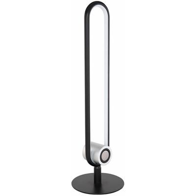 ETC-SHOP - Lampada da scrivania LED Bluetooth - 5W - Alluminio nero opaco - Lampada da scrivania ETC-SHOP - Lampada da scrivania LED Bluetooth - 5W - Alluminio nero opaco - Lampada da scrivania