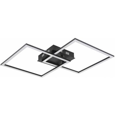 ETC-SHOP - Plaf LED - Nero opaco - 36W - Plafoniera ETC-SHOP - Plaf LED - Nero opaco - 36W - Plafoniera