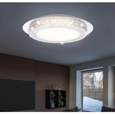 ETC-SHOP - DMxH - Foglia d’argento - 35 cm - Plafoniera ETC-SHOP - DMxH - Foglia d’argento - 35 cm - Plafoniera