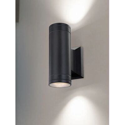 ETC-SHOP - LED Lampada da Parete 9W - Alluminio Grigio - Lampada da Parete ETC-SHOP - LED Lampada da Parete 9W - Alluminio Grigio - Lampada da Parete