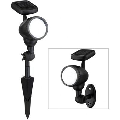 ETC-SHOP - SolarWallLight - 3 LED - IP44 - Lampada da esterno ETC-SHOP - SolarWallLight - 3 LED - IP44 - Lampada da esterno
