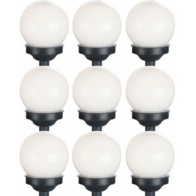 ETC-SHOP - Sfera di luce solare 10 cm - Weiß - LED - Solar-S Gartenkugel ETC-SHOP - Sfera di luce solare 10 cm - Weiß - LED - Solar-S Gartenkugel