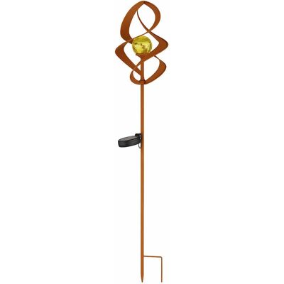 ETC-SHOP - Solar Garden Light - Rust color - Metal - Solar outdoor lamp ETC-SHOP - Solar Garden Light - Rust color - Metal - Solar outdoor lamp