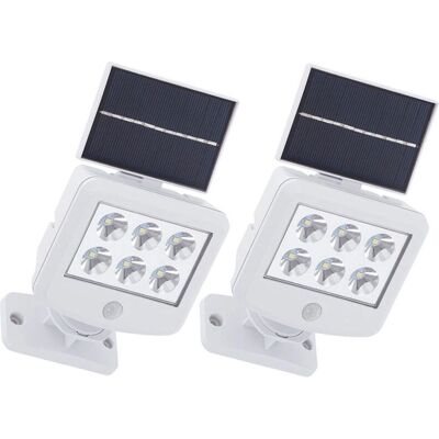ETC-SHOP Lampada solare da parete - sensore di movimento - LED ETC-SHOP Lampada solare da parete - sensore di movimento - LED