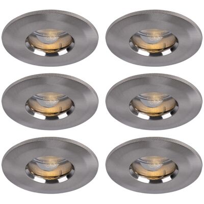 ETC-SHOP - LED Recessed Light Set - Ferro spazzolato ETC-SHOP - LED Recessed Light Set - Ferro spazzolato