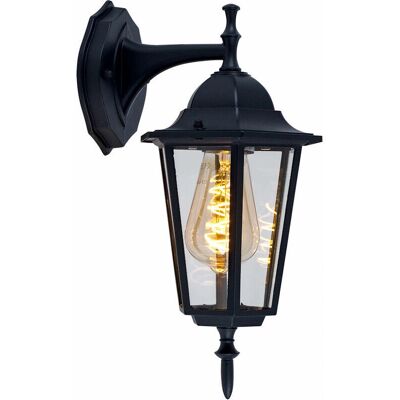 ETC-SHOP - Outdoor Lantern - Black - Alluminio - Outdoor Wall Lantern ETC-SHOP - Outdoor Lantern - Black - Alluminio - Outdoor Wall Lantern