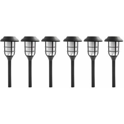 ETC-SHOP - Lanterna LED a fiamma - Nera - IP44 - Lanterna Esterna ETC-SHOP - Lanterna LED a fiamma - Nera - IP44 - Lanterna Esterna