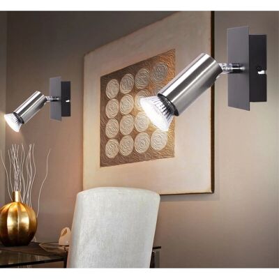 ETC-SHOP - Faretto da parete orientabile - Metallo - Wall lamp ETC-SHOP - Faretto da parete orientabile - Metallo - Wall lamp