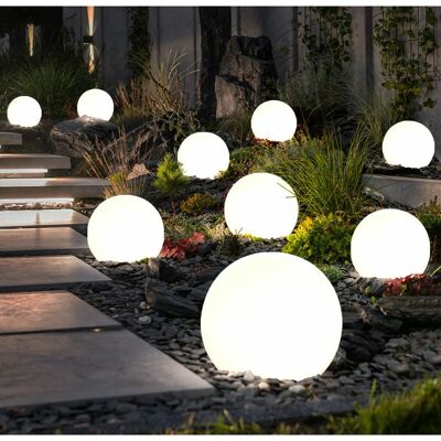 ETC-SHOP Sfera di luce solare 10 cm - Garten Solar Kugel ETC-SHOP Sfera di luce solare 10 cm - Garten Solar Kugel