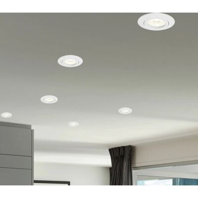 ETC-SHOP - Faretto incasso LED GU10 3W 230lm - White - 3W 230lm - Decken-Einbau-Spots-Set ETC-SHOP - Faretto incasso LED GU10 3W 230lm - White - 3W 230lm - Decken-Einbau-Spots-Set