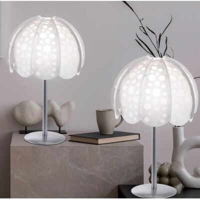 ETC-SHOP - PxH - Bianco - E14 - Lampada da tavolo ETC-SHOP - PxH - Bianco - E14 - Lampada da tavolo