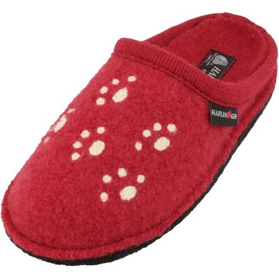 Haflinger Fido Unisex Walkstoff paprika - 36 - Ciabatte Haflinger Fido Unisex Walkstoff paprika - 36 - Ciabatte
