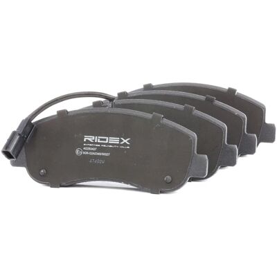 RIDEX Kit pastiglie freno Opel Renault Nissan - Freno a disco RIDEX Kit pastiglie freno Opel Renault Nissan - Freno a disco