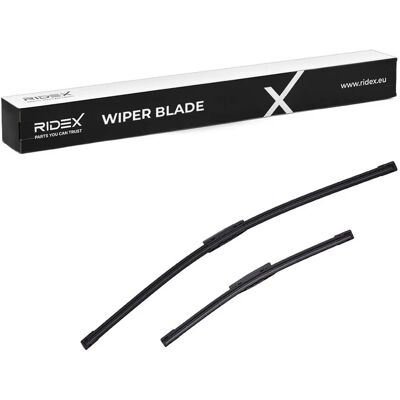 RIDEX Ruitenwisser Fiat Chevrolet Abarth - Voorkant, 2 stuks, 650/380mm RIDEX Ruitenwisser Fiat Chevrolet Abarth - Voorkant, 2 stuks, 650/380mm