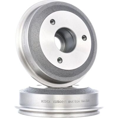 RIDEX Model 123B0018 Achterwielremtrommel - Remtrommel RIDEX Model 123B0018 Achterwielremtrommel - Remtrommel