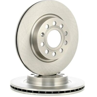 RIDEX Disco de freno delantero VW/Audi/Skoda - Ventilado, 280mm, 22mm de espesor RIDEX Disco de freno delantero VW/Audi/Skoda - Ventilado, 280mm, 22mm de espesor
