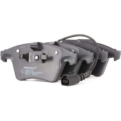 RIDEX Set Pastiglie Freno VW - Anteriori, 155-156.2mm Larghezza, 73.3-74.8mm Altezza - Tipo di Freno RIDEX Set Pastiglie Freno VW - Anteriori, 155-156.2mm Larghezza, 73.3-74.8mm Altezza - Tipo di Freno
