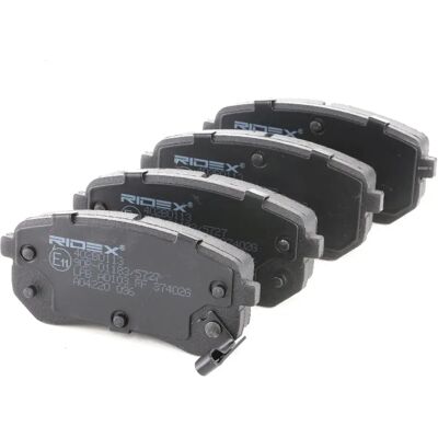 RIDEX Hyundai Kia Dodge Juego de Pastillas de Freno Traseras RIDEX Hyundai Kia Dodge Juego de Pastillas de Freno Traseras