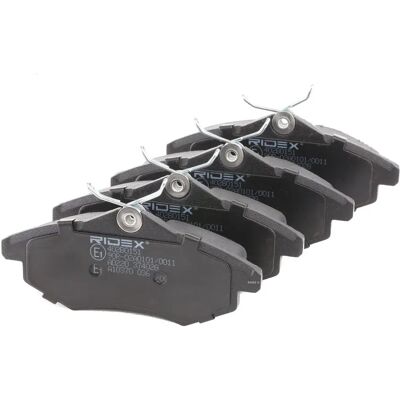 RIDEX Sada brzdových destiček - C3 I, C3 II, C2, C3 Pluriel - Přední náprava RIDEX Sada brzdových destiček - C3 I, C3 II, C2, C3 Pluriel - Přední náprava