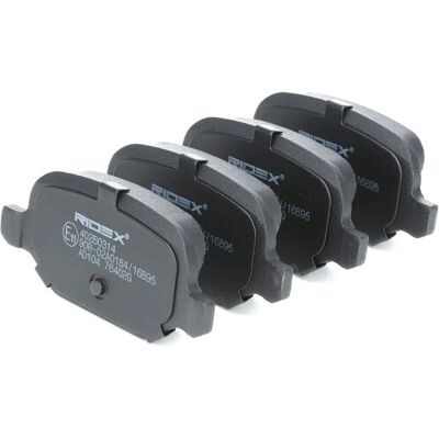 RIDEX Juego de pastillas de freno traseras Fiat Citroën Lancia RIDEX Juego de pastillas de freno traseras Fiat Citroën Lancia
