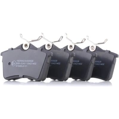 RIDEX Peugeot Citroën DS Bremsbeläge-Set – Hinterachse RIDEX Peugeot Citroën DS Bremsbeläge-Set – Hinterachse