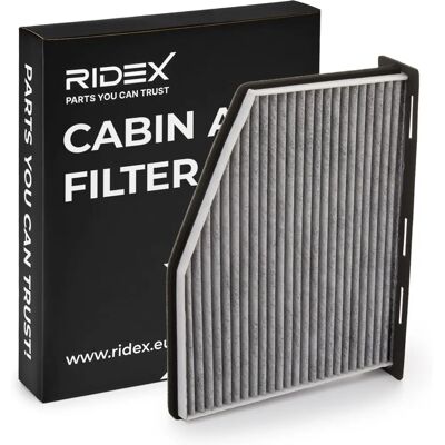 RIDEX - 424I0002 - Aktivt kol - Kabinluftfilter RIDEX - 424I0002 - Aktivt kol - Kabinluftfilter