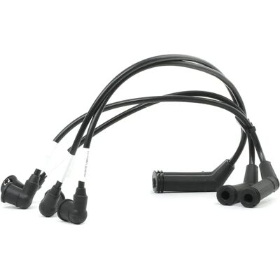 RIDEX Set Cavi Accensione Hyundai Kia - Cavi di resistenza, Nero - per GETZ, i10, ATOS, Picanto - Sistema di Accensione RIDEX Set Cavi Accensione Hyundai Kia - Cavi di resistenza, Nero - per GETZ, i10, ATOS, Picanto - Sistema di Accensione